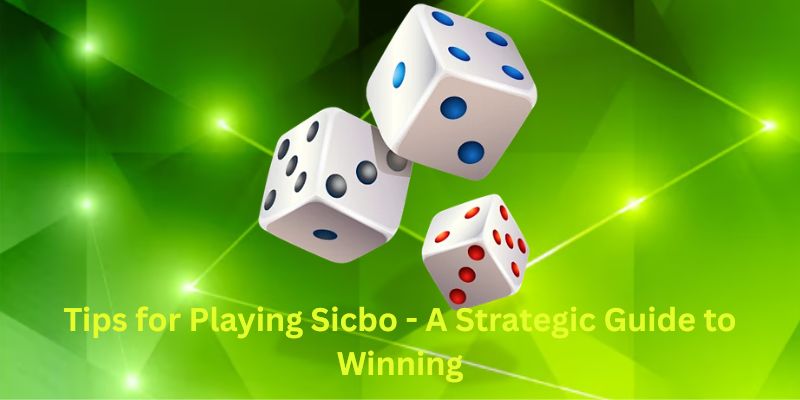 Tips for Playing Sicbo - A Strategic Guide to Winning